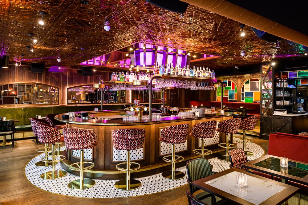 Terrace in afternoon light